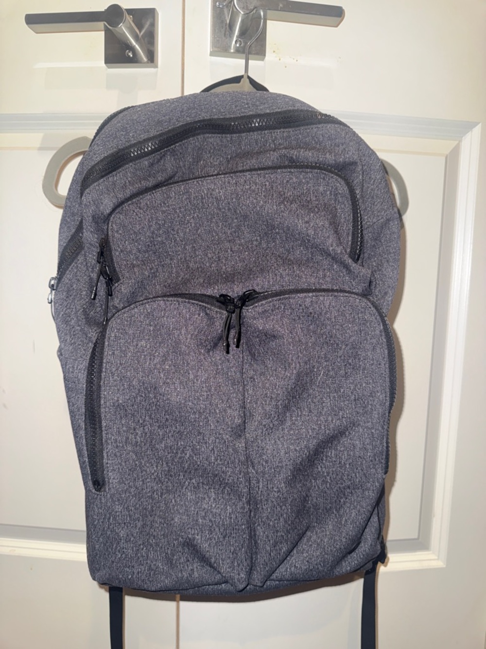 lululemon athletica Gray Everyday Backpack - Sleek Heathered Design